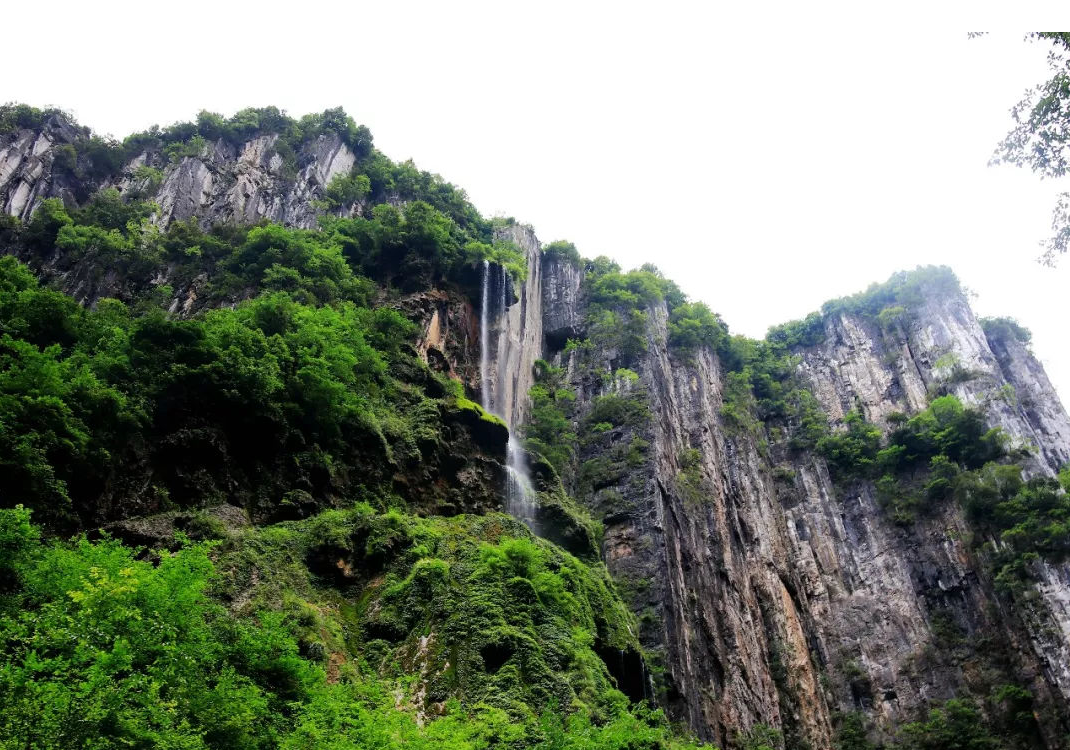 秀山黑洞河景区图片